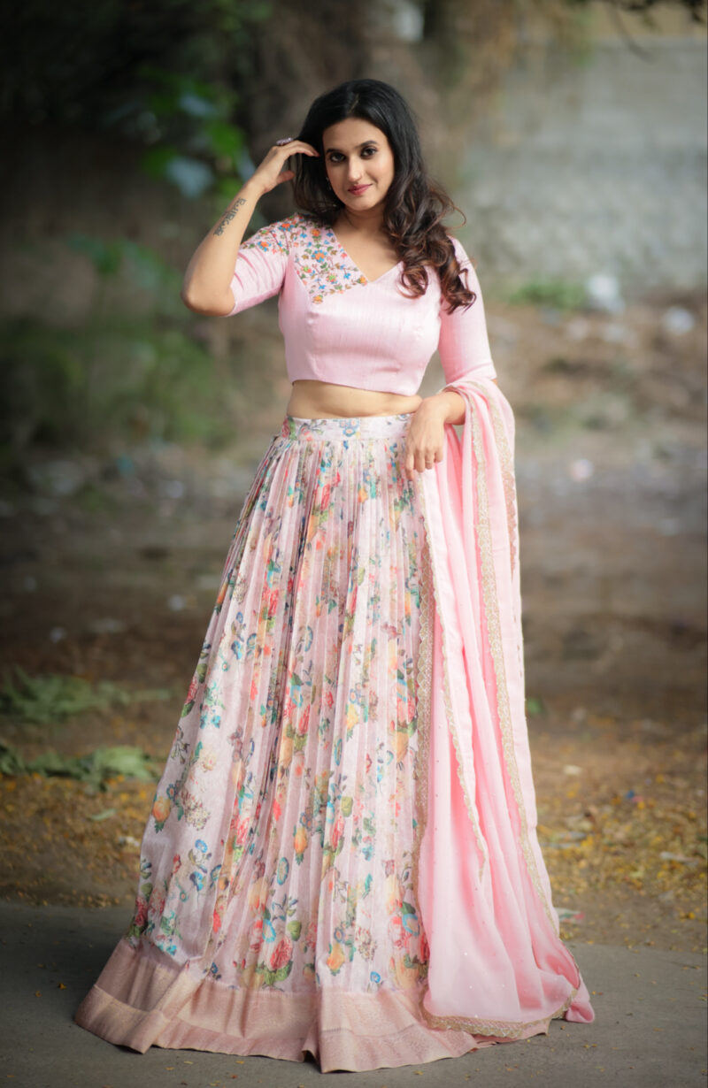 Baby Pink Lehengha