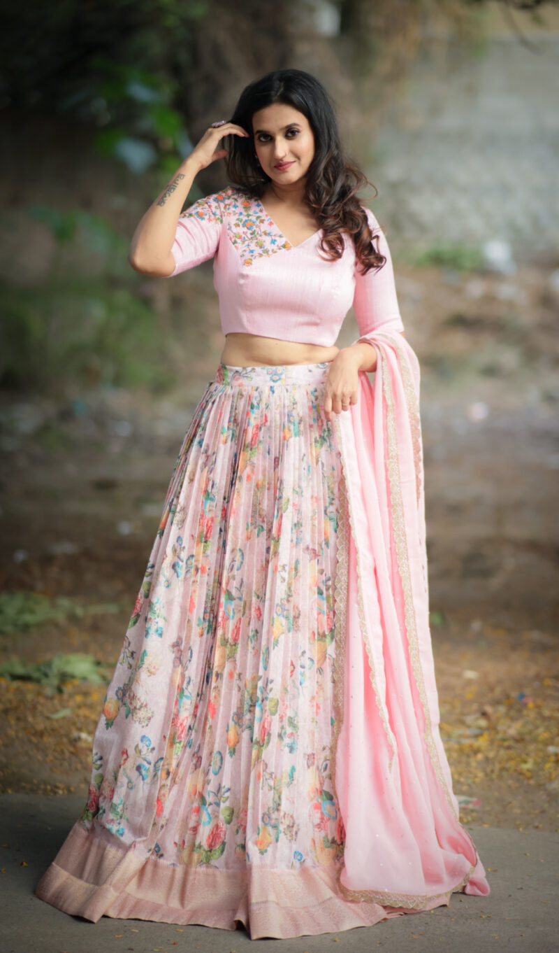 Baby Pink Lehengha