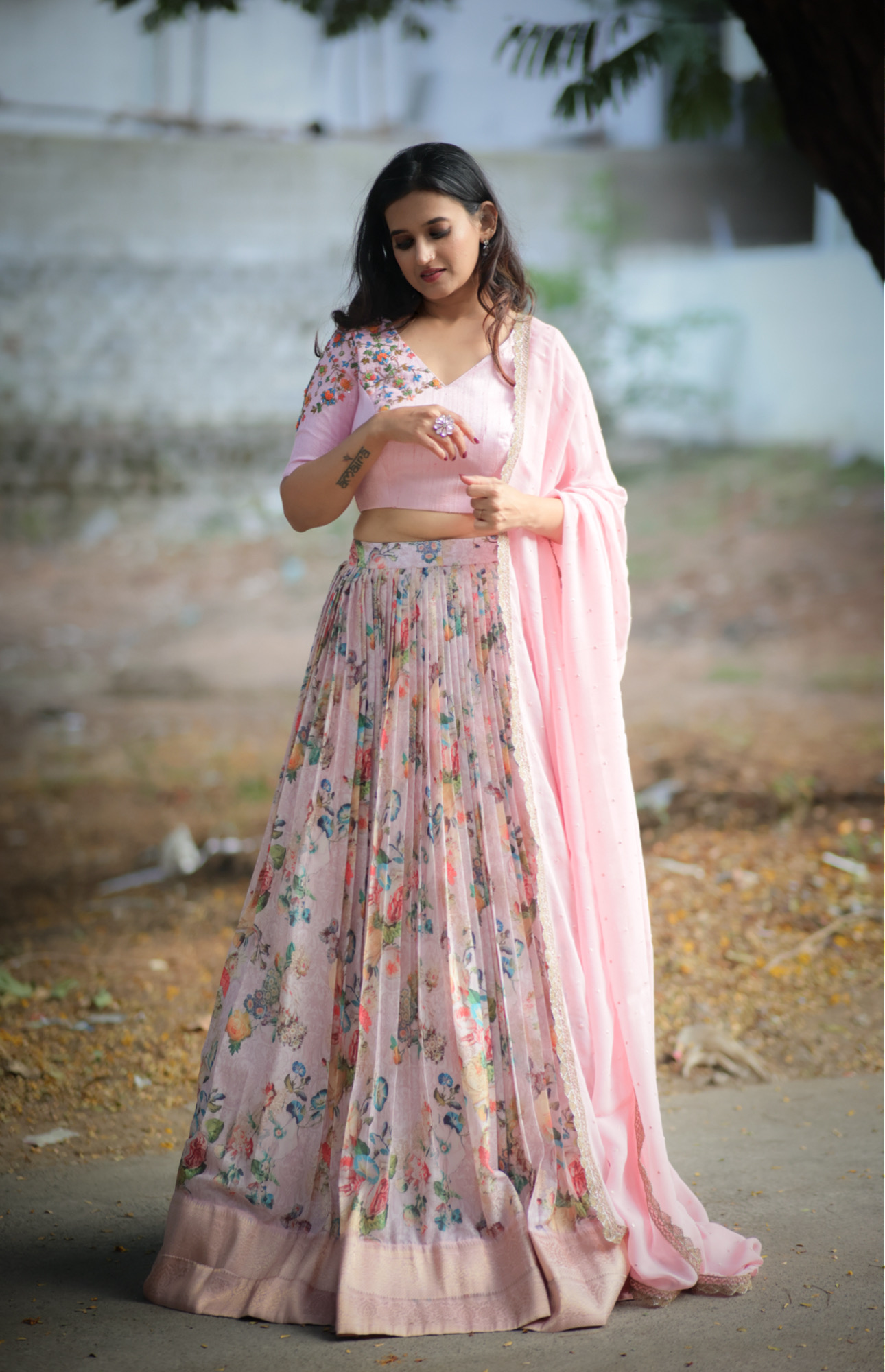 Baby Pink Lehengha
