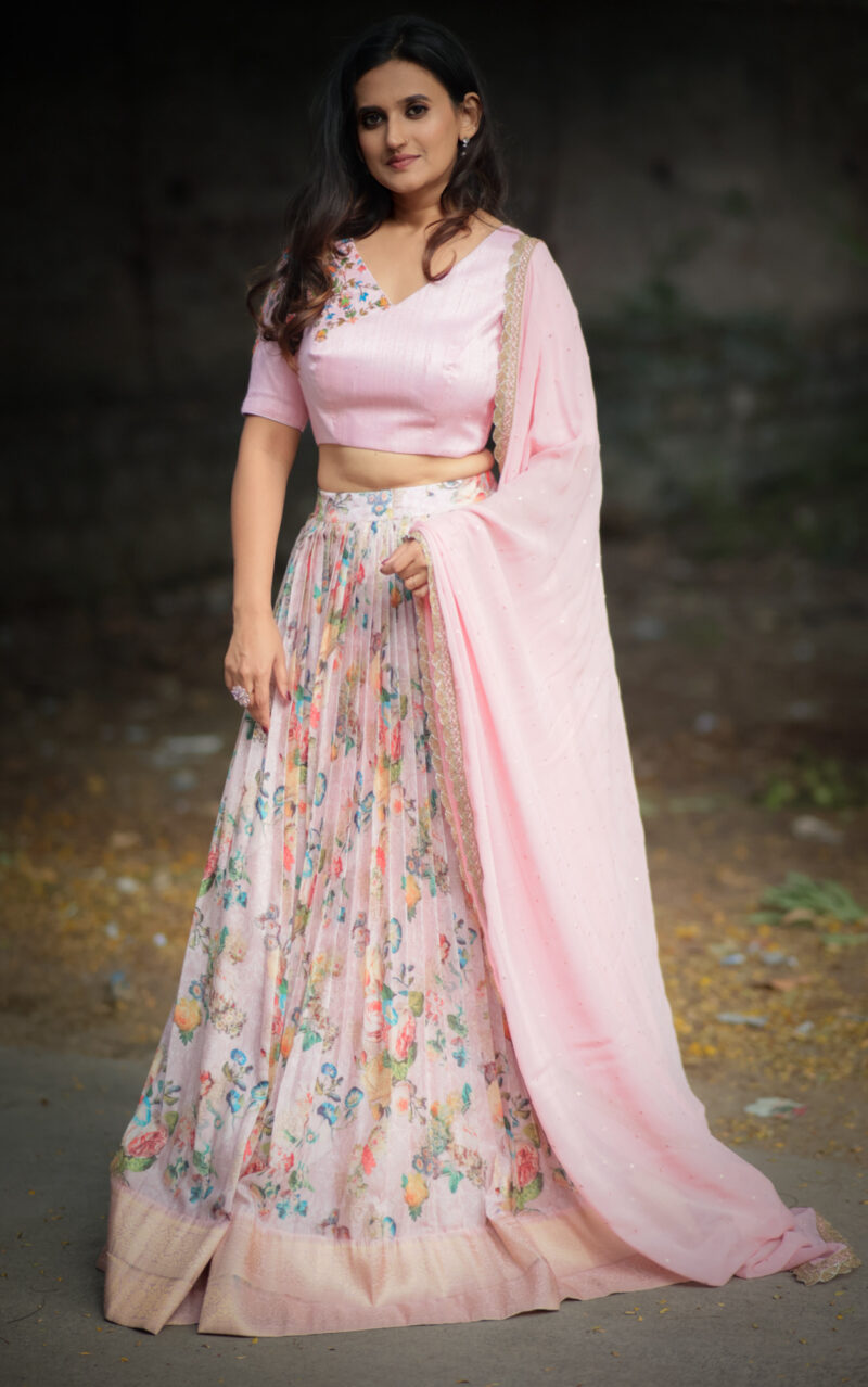Baby Pink Lehengha